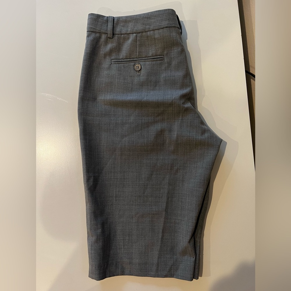 THEORY TROUSER BERMUDA SHORTS SIZE 8 - Picture 7 of 8